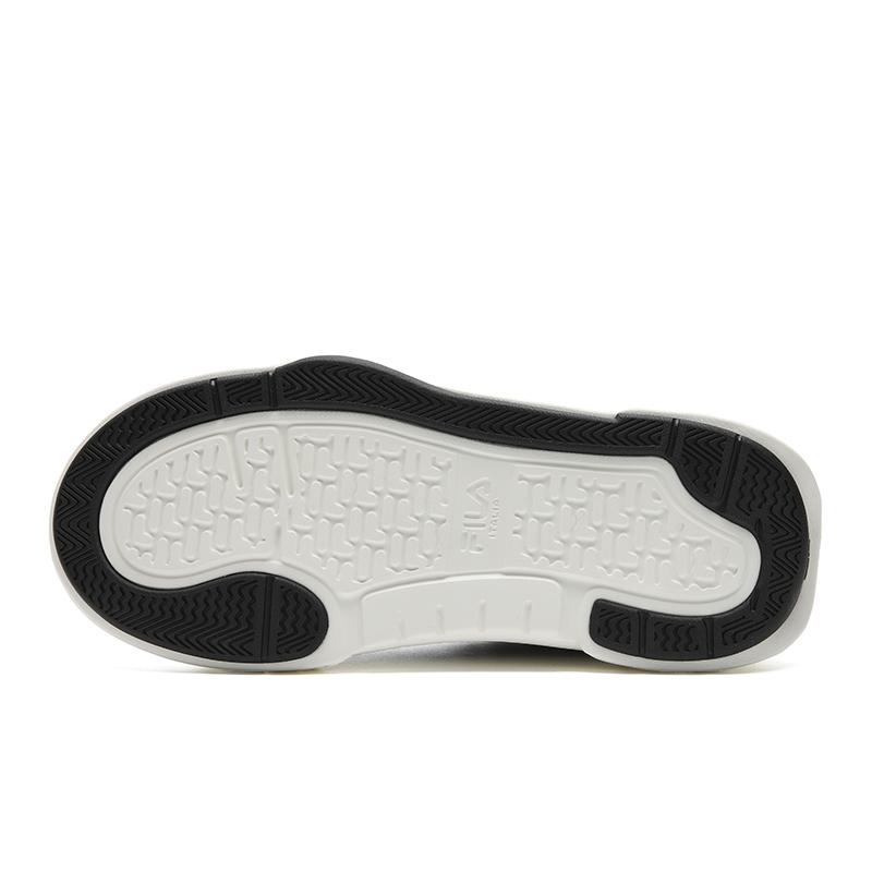 FILA FOSSO 1+ Abrasion Resistant Lightweight Breathable Low top Canvas Shoes Women's Black/Milk White F12W622307FBG