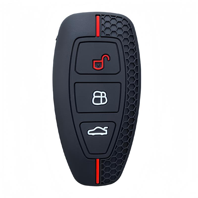 New Silicone Car Key Case For Ford Puma Grand C Max Focus Mondeo Kuga Fiesta Ecosport Transit Kuga Silicone Remote Key Case