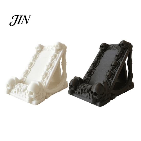 Artistic Phone Stand 3D Printed Skeleton Mobile Holder, Universal Stand, Decorative Desktop Holder Support, Creative Skulls for All Models Energy