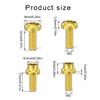 2Pcs Titaniums Alloys Bike Bottle Holder Screw M5x12mm Water Bottle Cage Bolts Hexagon Socket Head Bolts Screws Bike Part