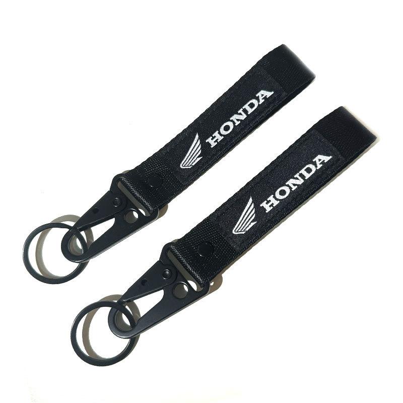 1pcs Motorcycle KeyRing Ribbon Lanyard KeyChain Key Holder For Honda CBR 125R 954 600 650F 650R 1100XX 1000F CBR 600RR 1000RR ZP8