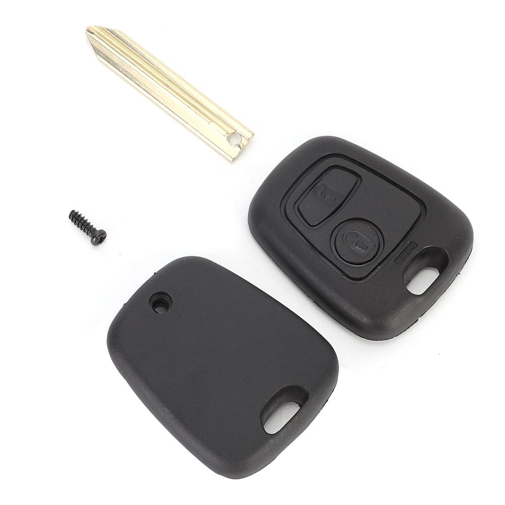Car Key Fob Case 2 Button ABS Cover Accessory Fit for Citroen C1 C2 C3 C4 Xsara Picasso