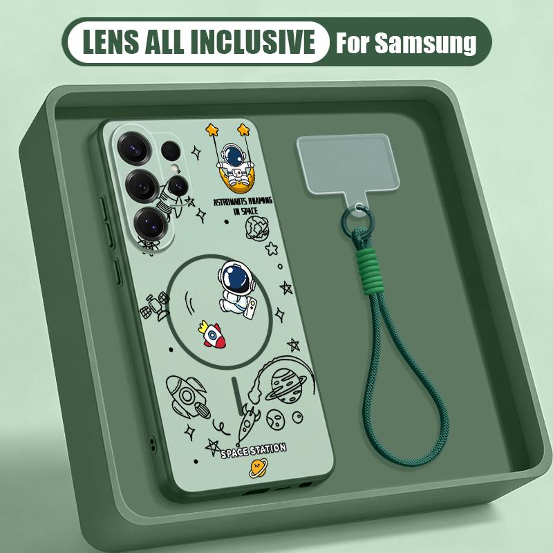 Colorful Buttons Blocks Print Case For Samsung S26 Ultra S25 FE S24 S24 Plus A57 A37 A17 A56 A36 A16 A55 A35 A15 A54 5G Hybrid Magnetic Matte Cover