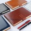 2025 New Arrival A5 Notebook Hardcover Journal Calendar Portable Agenda English Schedule for Daily Planning Thread Sewing for
