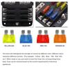 6/12 Way Blade Fuse 12-24V Car Fuse Box LED Indicator Waterproof Block Universal Multi-circuit Fuse Box Ship and Vehicle Parts Fuses4