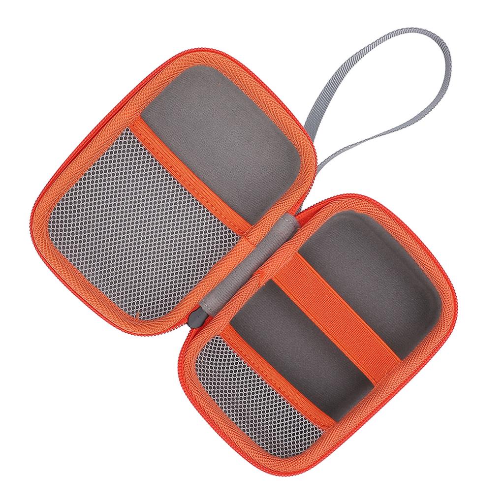 Kinder Musikplayer Hartschalenetui Fassung bis zu 36 Karten Nylon EVA Reise-Trageetui für Kinder Lautsprecher Spielkarten Radio