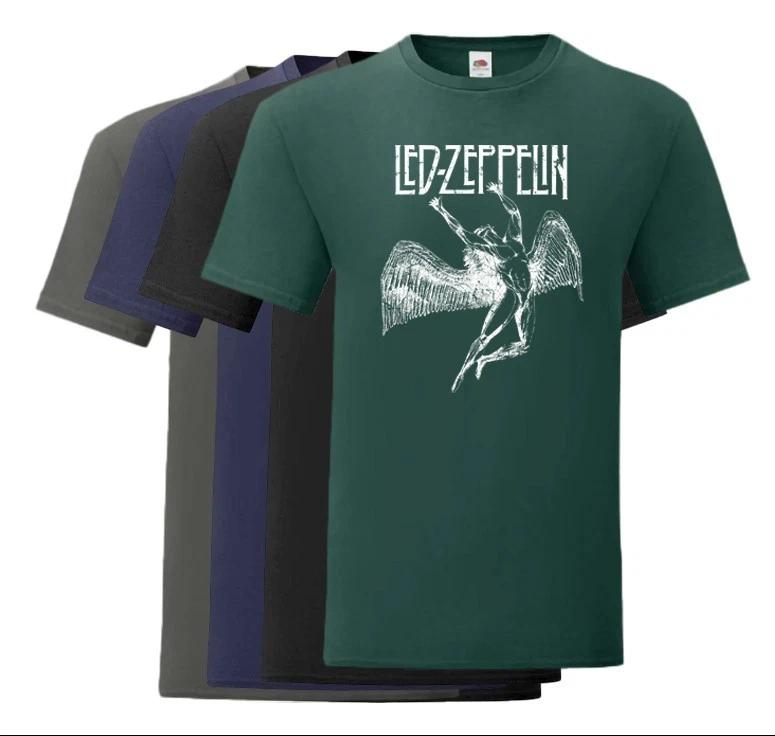 Led Zeppelin Angel T-shirt - Hard rock / heavy metal outdoors tee gift for him L