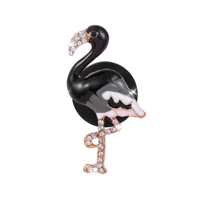 Diamond Flamingo Clips Perfume Car Air Outlet Aromatherapy Clip Perfume Clip Air Freshener Clip Auto Interior Accessories