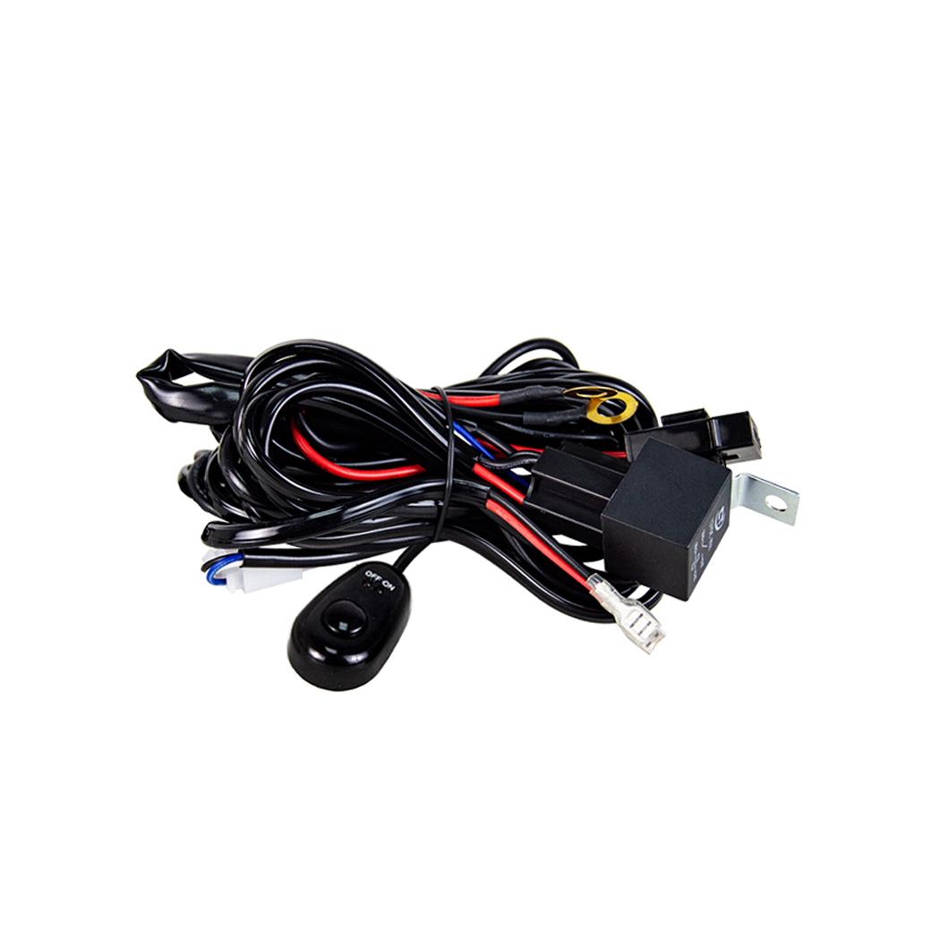 

Auto 12V LED Work Light Bar Wiring Harness Kit Fog Lamp 40A Relay Fuse Wire On/off Switch 4x4 Truck Car Light Switch Cable 1pcs