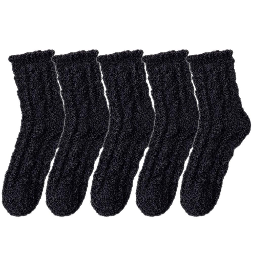 

Женские носки зимние теплые коралловые флисовые носки для сна средней длины домашние уютные теплые толстые зимние носки EUR35-40