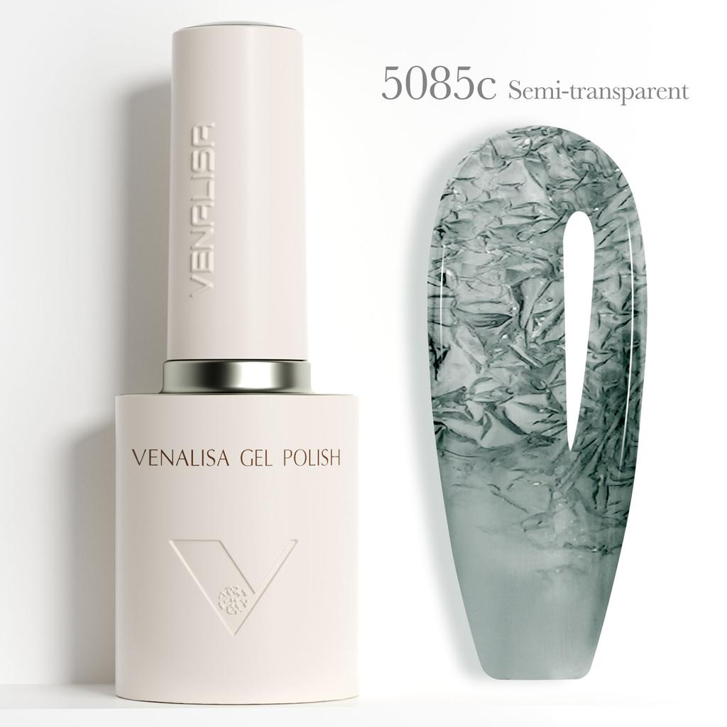 Venalisa 10ml Jelly Gel Nail Polish HEMA/TPO-Free Semi-Transparent Colors UV LED Soak Off Gel for DIY Manicure Kit