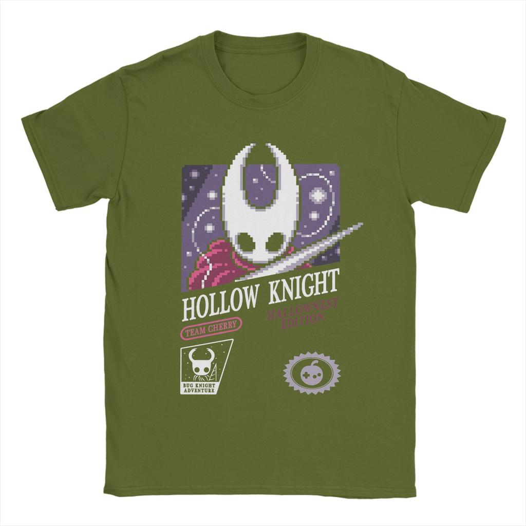 Men's Hollow Knight Silksong Hornet T Shirts 100% Cotton Clothes Funny Short Sleeve Crewneck Tee Shirt New Arrival T-Shirts