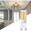 KCO Lighting G9 LED Light Bulb 3000K Warm White Non Dimmable G9 Light Bulb 7W Chandelier G9 LED Light Bulbs Bi Pin Base 360°Beam Angle (6-Pack)