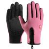 Outdoor Cycling Gloves for Spring and Autumn Men and Women Warm Plus Velvet Waterproof All-finger Fitness Cycling Touch Screen Gloves for Winter