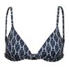 Hugo Womens/Ladies Monogram Triangle Cups Bikini Top