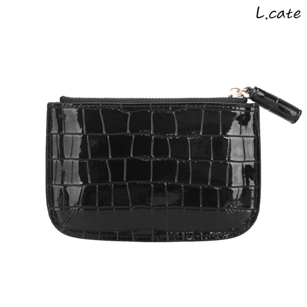 L.cate Women's Wallet LBS002 Cowhide and Sheepskin Card Wallet