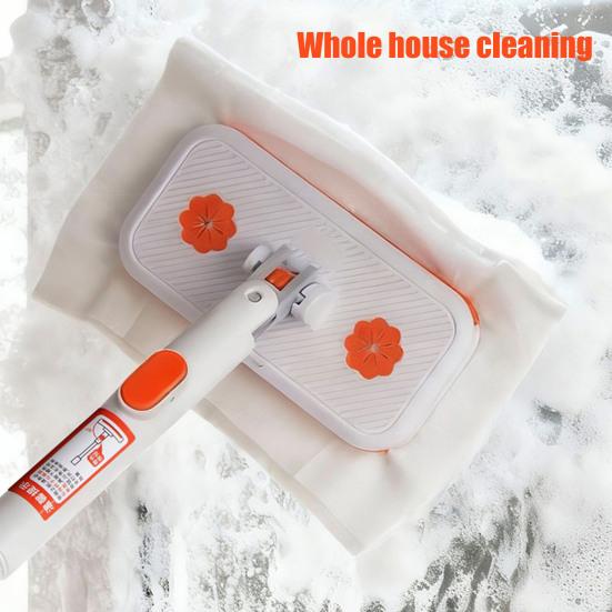 מיקרופייבר מיני עם ראש נעילה החלפת מטלית מהירה קומפקטי גמיש כלי ניקוי רב-משטחי רטוב יבש