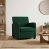 Armchair Dark Green Velvet