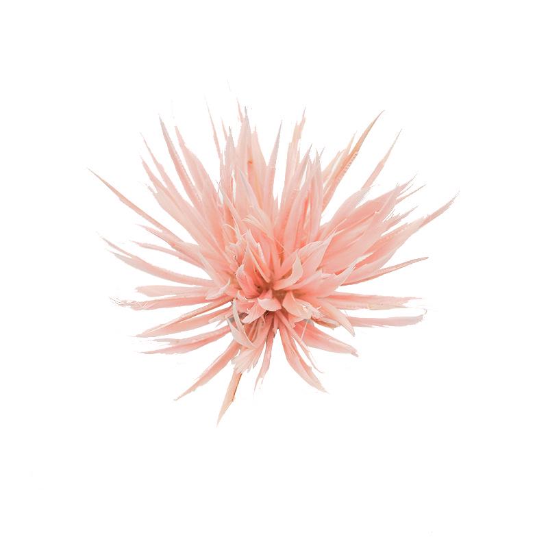 Feather Tear-Off Flower DIY Handmade Jewelry Craft Hair Brooch