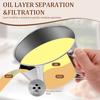 Oil Soup Seperator Stainless Steel Gravy Separator with Lid Multi-purpose Oil Filter Heat Resistant Fat Separator for Kitchen