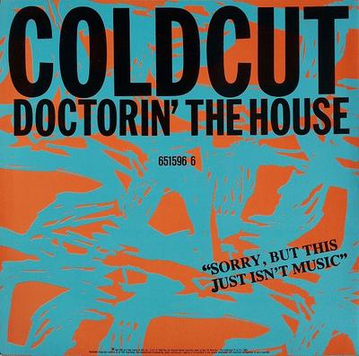 12inch Record COLDCUT - Doctorin' The House 6515966 CBS 1988 Australia Dance & Electronica Used