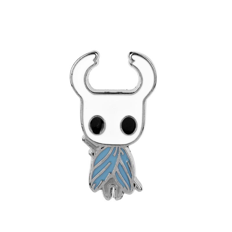 Hollow Knight Nyckelring Hänge Halsband - Huvudperson Design