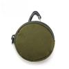 Men's Military Enthusiast Zipper Earphone Bag with Loose Change Sports Outdoor Tactical Circular Mini Card Bag for Women