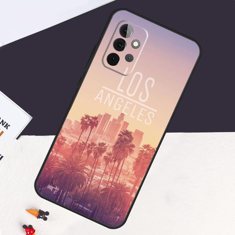 Los Angeles California Case For Samsung Galaxy A54 A34 A14 A53 A13 A33 A73 A12 A22 A32 A52 A52S A51 A71 A50 Cover Coque