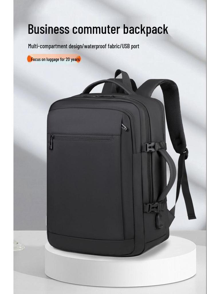 High-End Fashion Backpack: Trendy, Casual, Lightweight, Large Capacity, Waterproof School & Laptop Bag for Men and Women