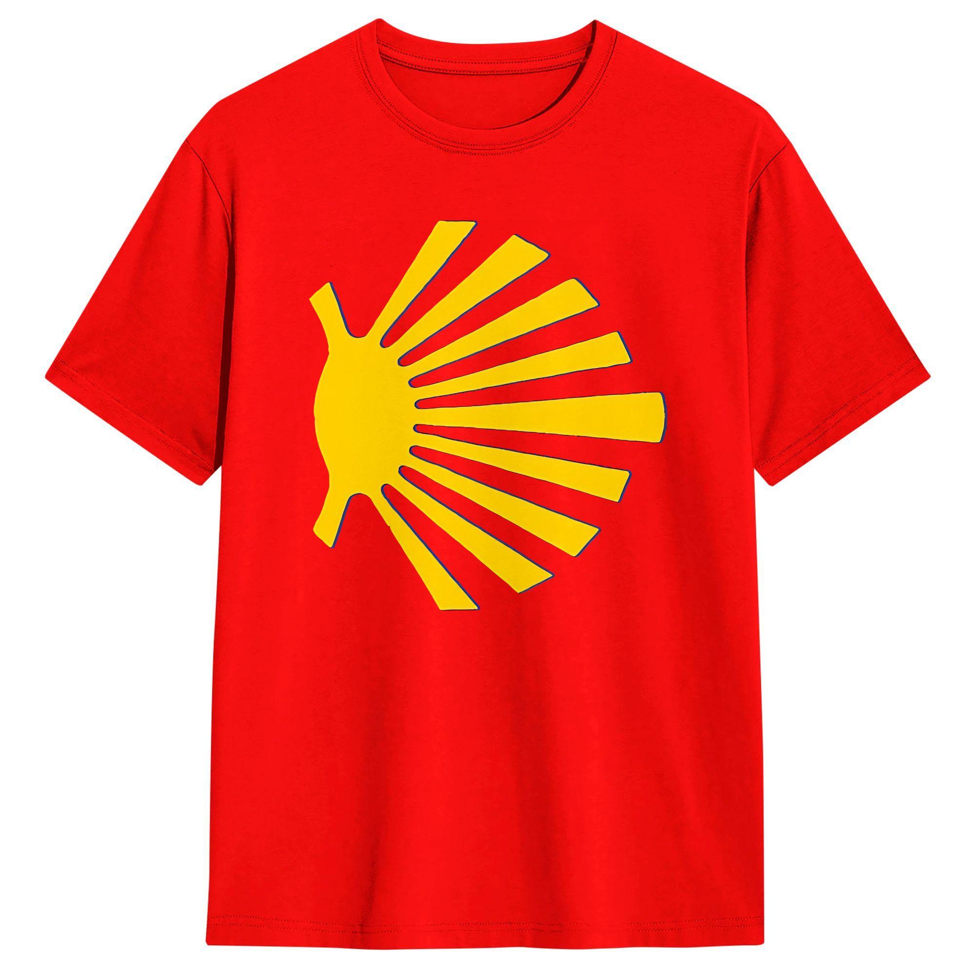 Cross of Santiago Spanish Empire T Shirt Beach Funny T Shirts Cotton Leisure Tshirt For Couple Custom DIY Clothes S