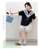 Girls' skirt set summer two-piece set 2026 new children's shawl T-shirt gauze skirt sweet summer clothes