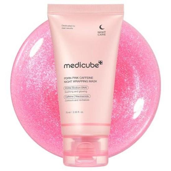 Medikube PDRN Night Wrapping Mask 75ml High Moisture Peel-Off Pack Skin Texture Firmness Radiance Dewy Pores Skincare Dry Sensitive Korean Cosmetics