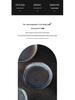 Retro Ceramic Glaze Dessert Plate | High-Foot Nostalgic Tableware for Snacks, Fruit & Pastry