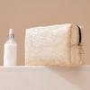 Floral Lace Mesh Makeup Bag Large Capacity Cosmetic Pouch Waterproof Travel Toiletry Wash Storage Bag Organizer