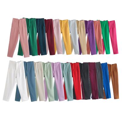 Damen Freizeithose mit hoher Taille für den Sommer