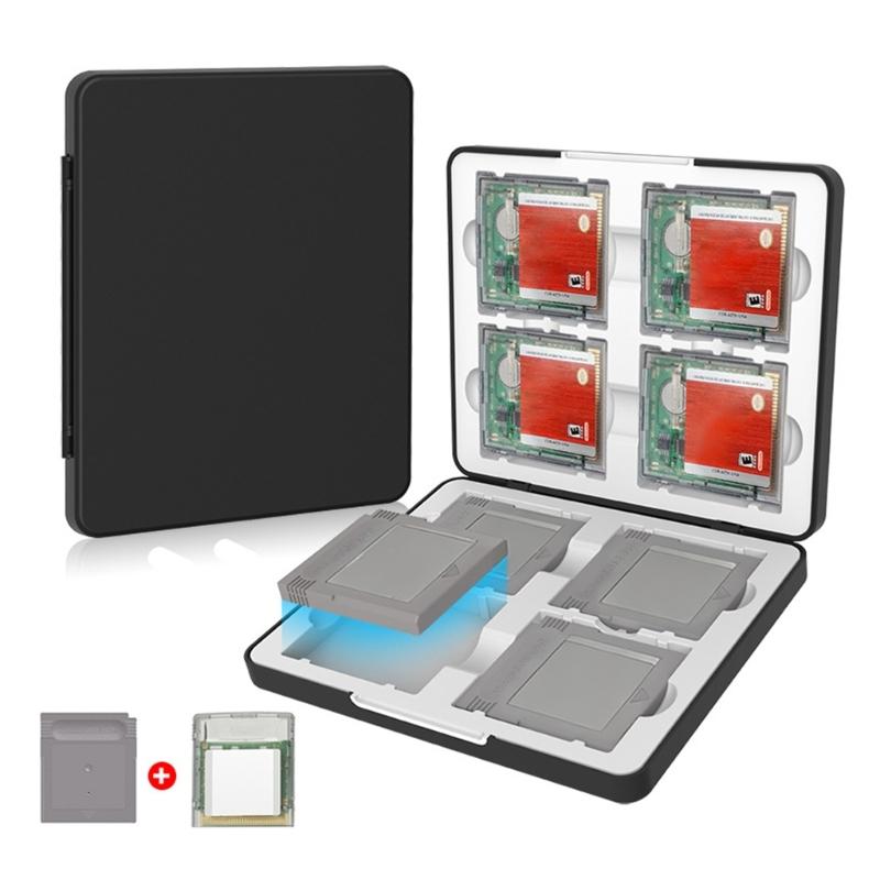 Protective Storage Case for 8 Game Cartridges Offering Water Resistant Shock Proof Dust Moisture Protective and Magnetic Seal