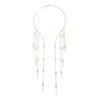 Multi-layer Fringed Gemstone Collar, High-end Design Light Luxury Flash Diamond Party Dress Necklace