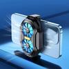 Rechargeable Mobile Phone Cooler Air Cooling Dual Fan Radiator  E-sports Live Streaming