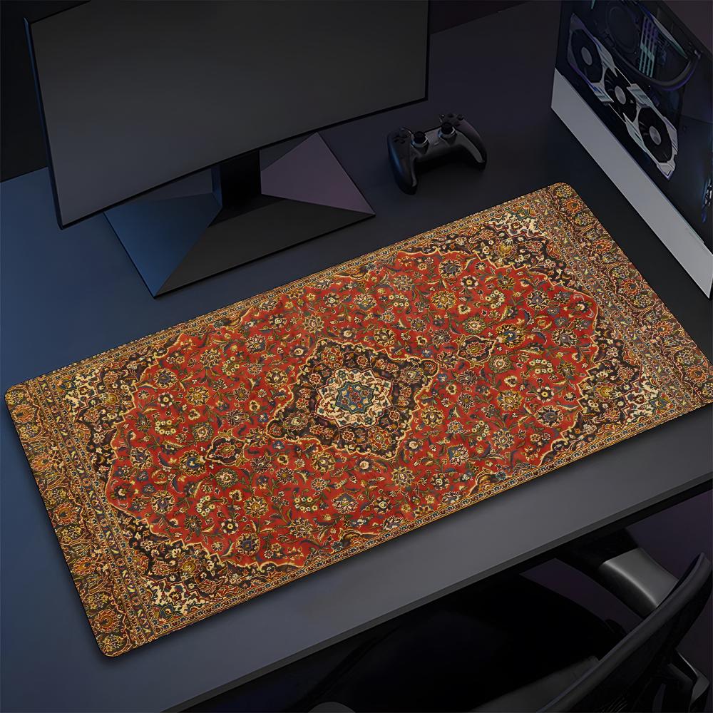 Persian Carpet Mouse Pad High Quality Natural Rubber Mouse Pad The Most Professional Washable Laptop Mouse Pad