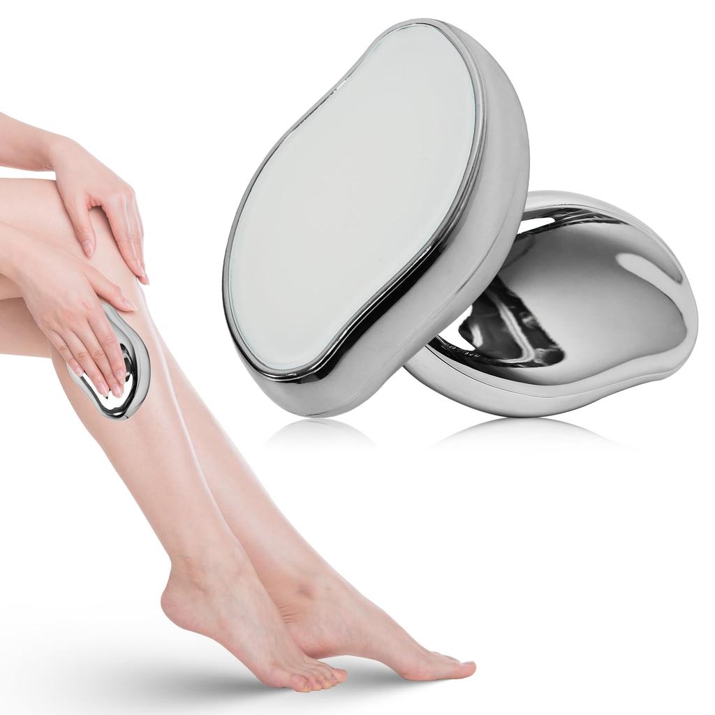 Nano Glass Hair Removal Simply Remove and Use the Hair Removal Glass Easy Hair Removal Perfect for Whole Body Silver Device, Rub, Hair, Shave,