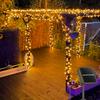 Christmas Decor Solar String Lights 8 Modes Waterproof Outdoor Garden Decor Xmas Fairy Solar Light for Patio Street Yard Balcony