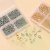 500Pcs Jewelry Making Kit Lobster Clasps & Jump Rings With Box For DIY Chain Necklace Bracelet Anklet Supplies Connectors