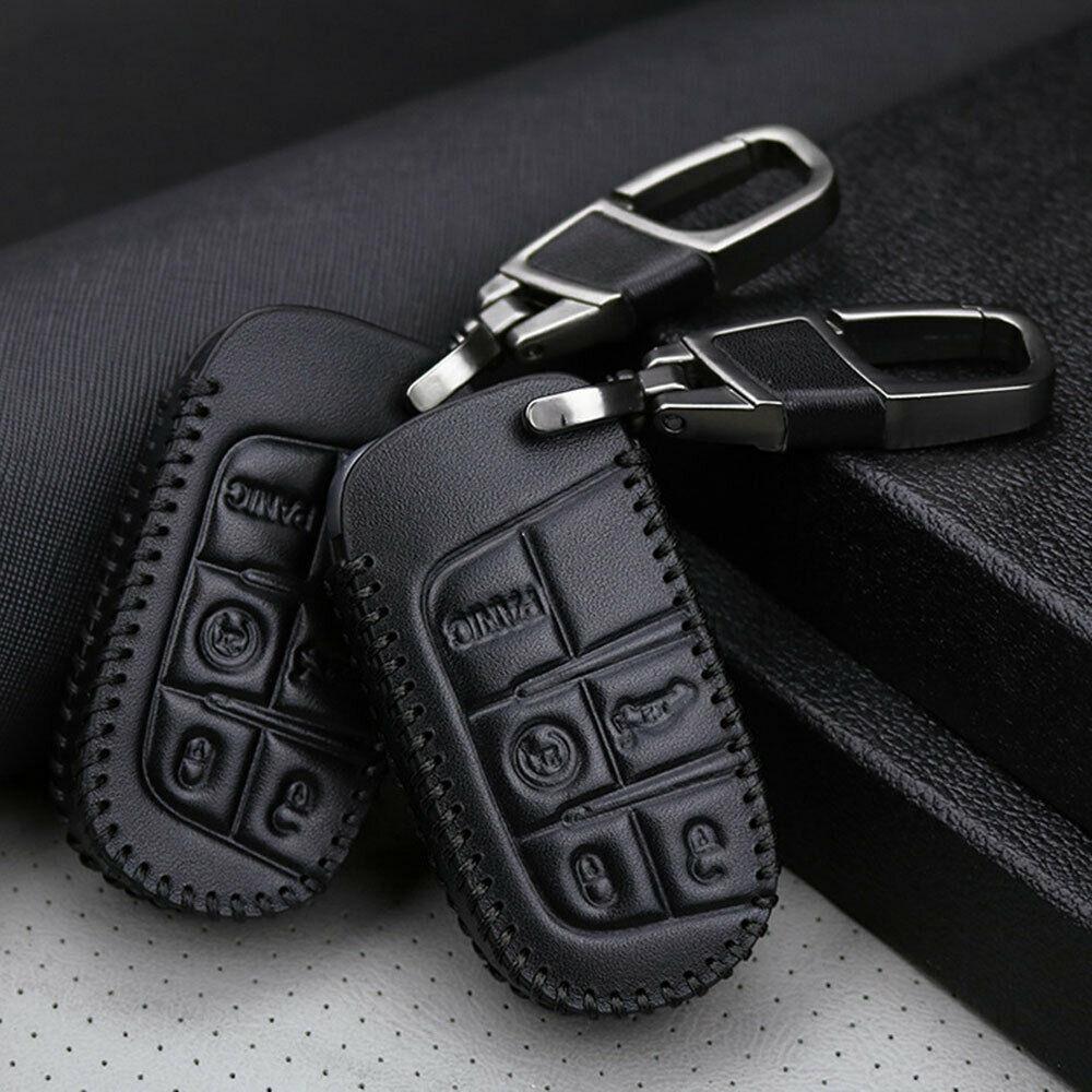 Afstandsbediening Sleutelhanger Ring Kettingkast Voor Jeep Grand Cherokee Chrysler Dodge Fiat