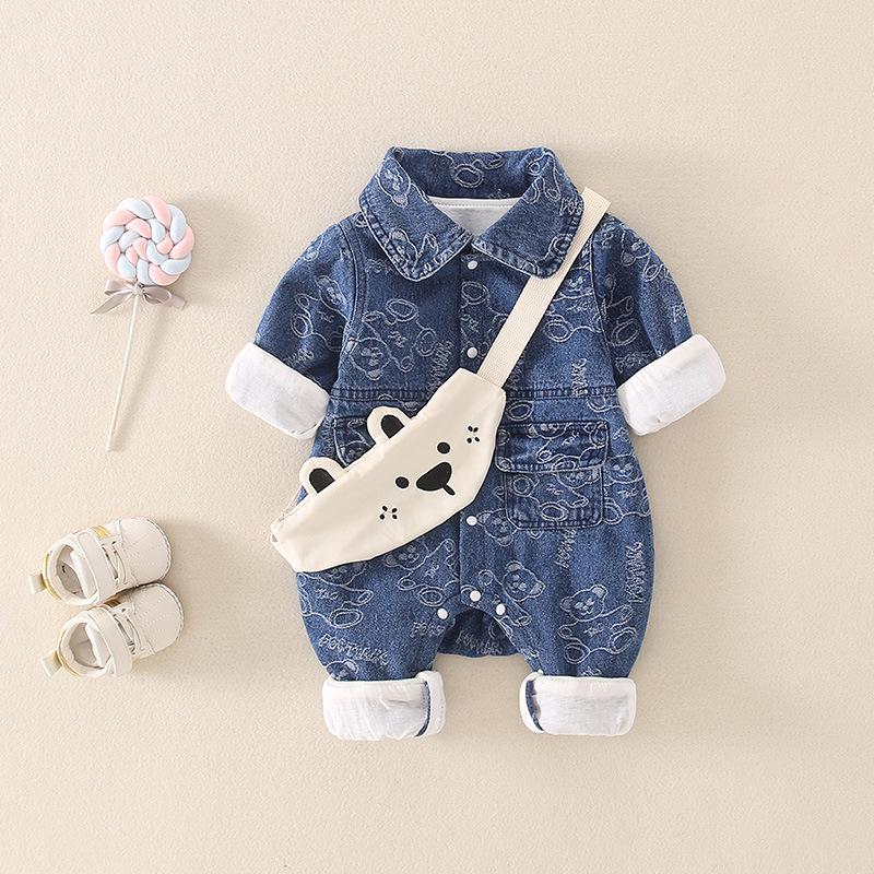 

Newborn Spring Romper & Autumn Onesie Set for Baby Boys & Girls 66cm