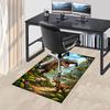 1PC Dinosaur Rainforest Extra Large Non Slip Floor Carpet, Office, Family, Bedroom Large Area Rug Indoor Rugs, Vibrant Colors