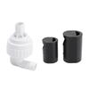 Aquarium Water Outlet Connector Set Plastic Noise Reduction Prevent Backflow Water Outlet Pipe Hose Adapter Set