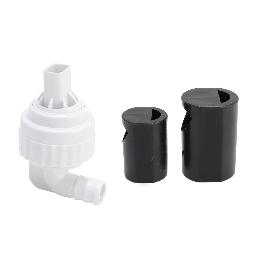 Aquarium Water Outlet Connector Set Plastic Noise Reduction Prevent Backflow Water Outlet Pipe Hose Adapter Set
