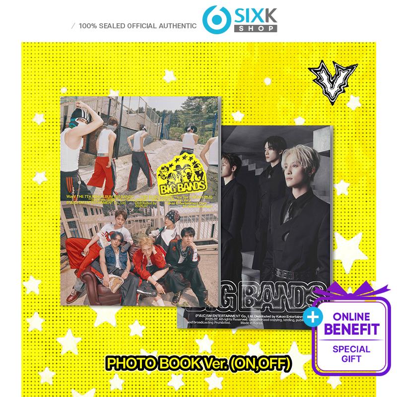 [Forhåndsbestilling] WAYV Mini 7. album [BIG BANDS] Fotobokversjon. (+Nettfordeler)