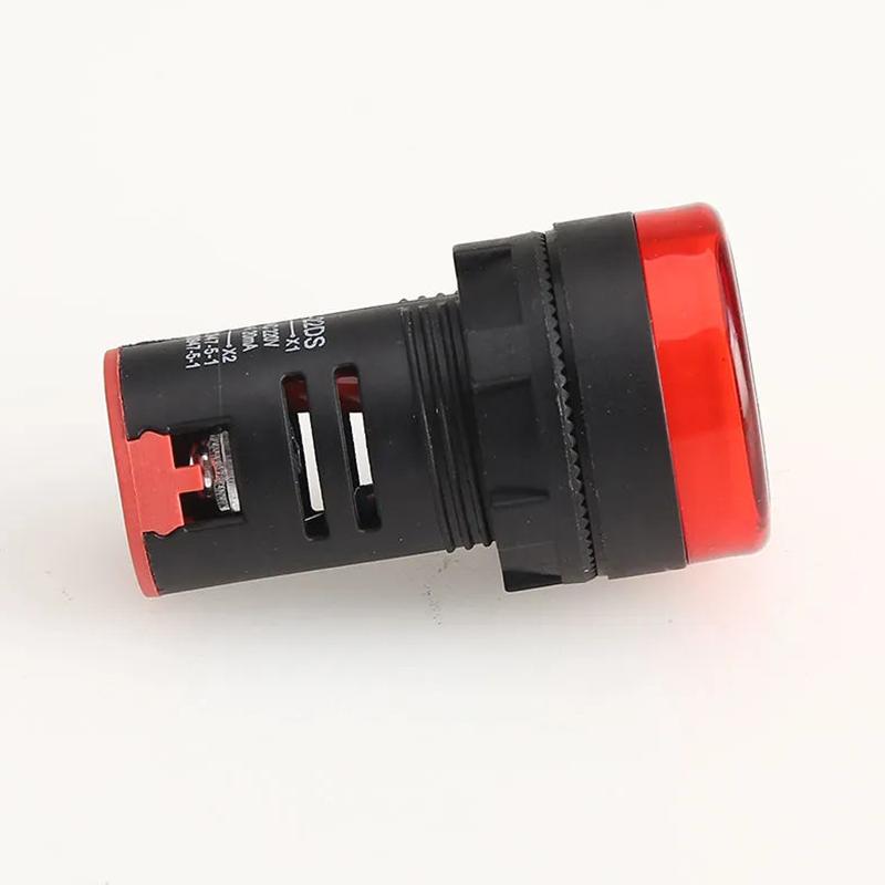Indicator Signal Lamp Light Ad16-22Ds 22Mm Panel Mount Dc 12V 24V 110V 220V 380V Red Green Yellow Blue White Led Bulbs 20Ma