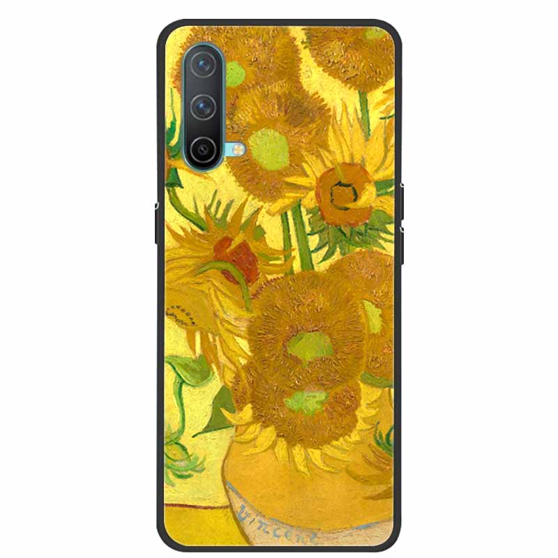 3D Phone Case For OnePlus Nord CE5 CE CE2 CE3 CE4 Relief Emboss Flower Cover for OnePlus Nord CE 2 3 4 5 Silicone Soft Protector